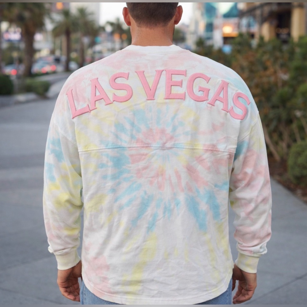 Spirit jersey Las Vegas tie-dye sweater